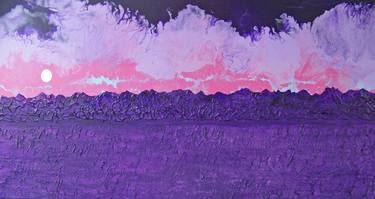 Original Abstract Landscape Paintings by Jo and Jan Moore Romancing The Stone