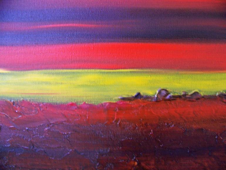 Original Landscape Painting by Jo and Jan Moore Romancing The Stone