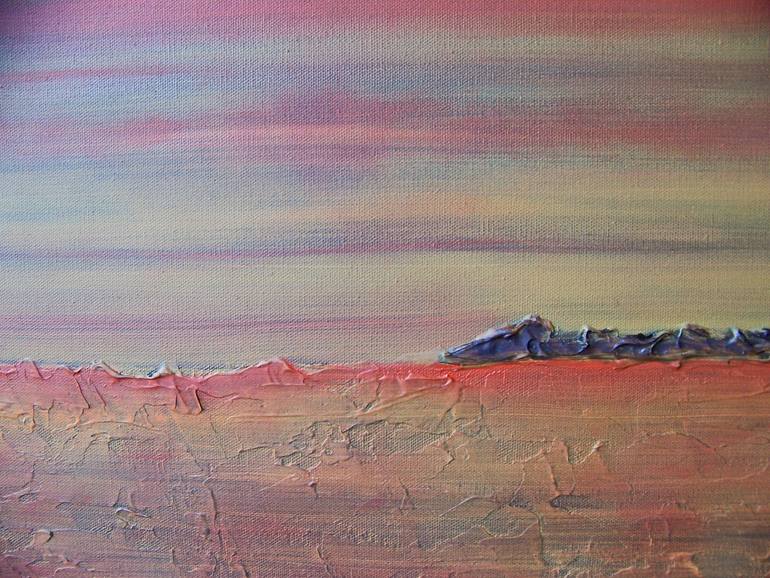 Original Abstract Landscape Painting by Jo and Jan Moore Romancing The Stone