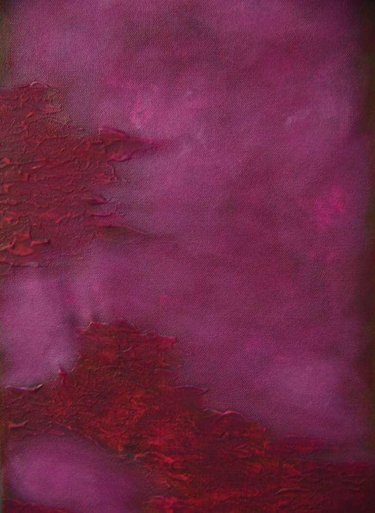 Original Abstract Landscape Painting by Jo And Jan Moore Romancing The Stone