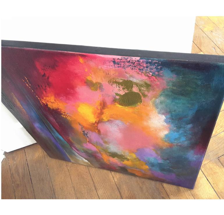 Original Contemporary Abstract Painting by Rikka Ayasaki