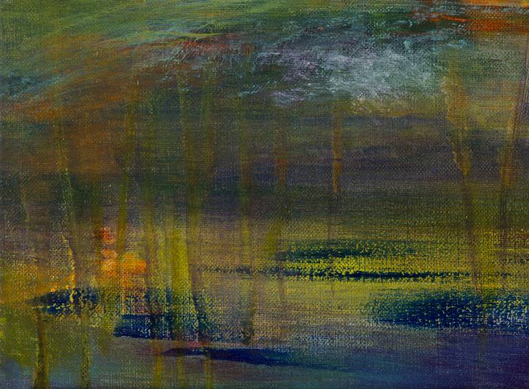 Original Abstract Landscape Painting by Rikka Ayasaki