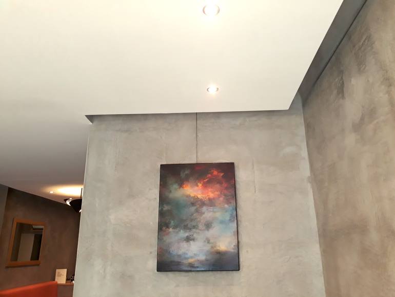 Original Abstract Landscape Painting by Rikka Ayasaki