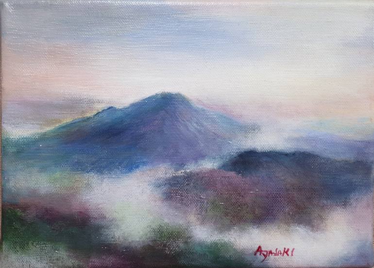 Original Impressionism Nature Paintings by Rikka Ayasaki
