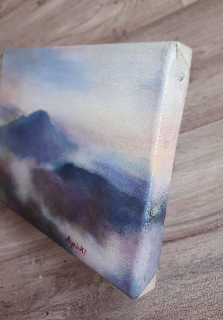 Original Impressionism Nature Painting by Rikka Ayasaki