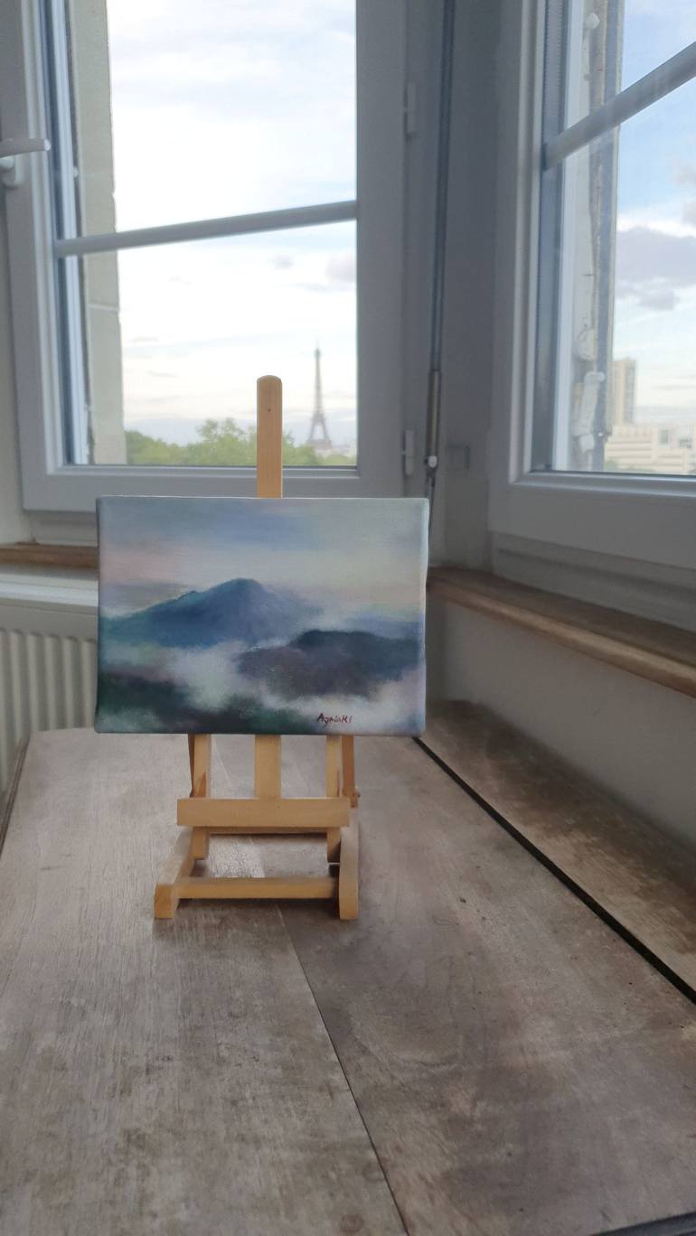 Original Impressionism Nature Painting by Rikka Ayasaki