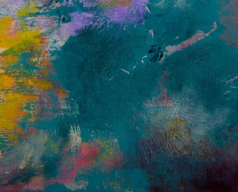 Original Abstract Landscape Painting by Rikka Ayasaki