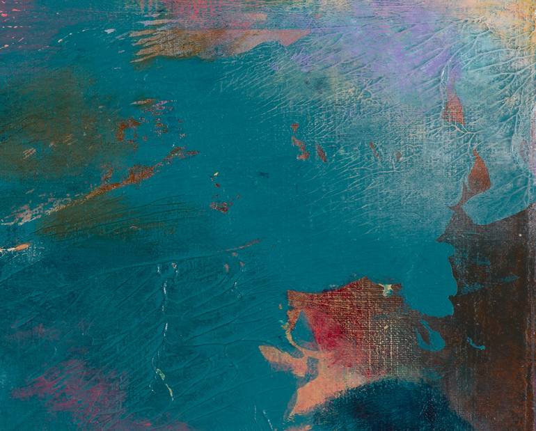 Original Abstract Landscape Painting by Rikka Ayasaki