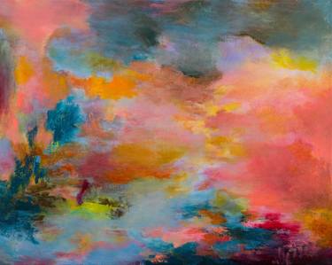 Saatchi Art Artist Rikka Ayasaki; Painting, “Sunset (For Sale #134)” #art