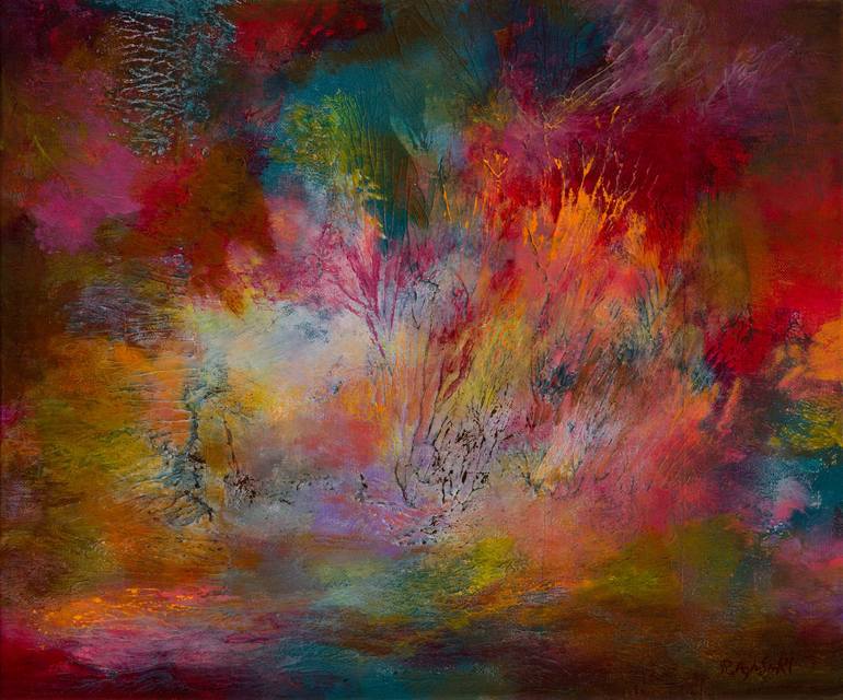 Original Impressionism Landscape Paintings by Rikka Ayasaki
