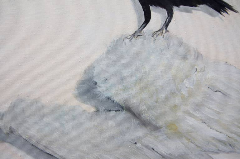 Original Figurative Animal Painting by Denise Sanna