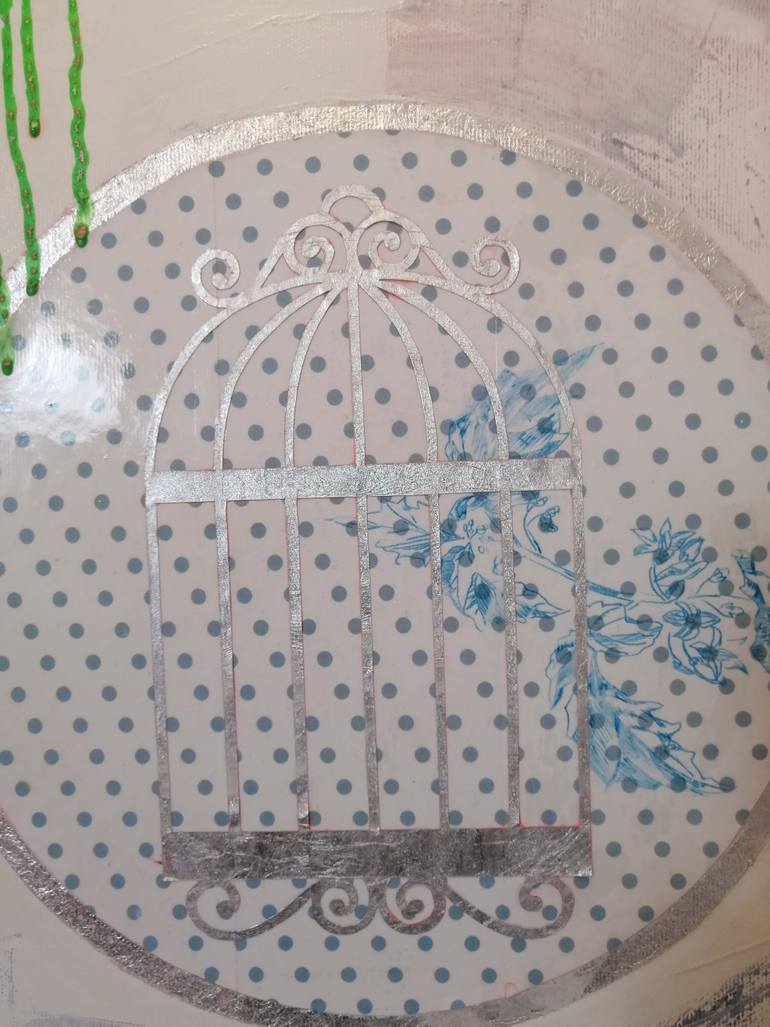 Original Abstract Expressionism Abstract Painting by Denise Sanna