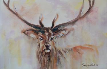 Print of Impressionism Animal Paintings by Marty Garland