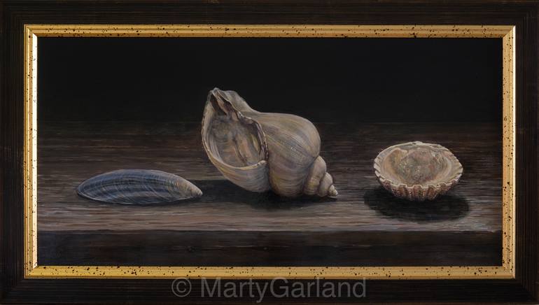 Original Photorealism Still Life Painting by Marty Garland