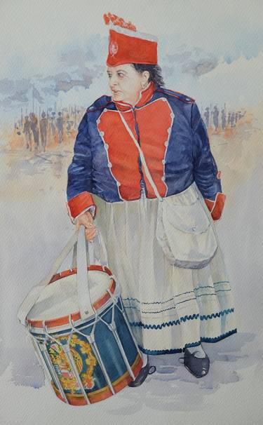 Print of Documentary People Paintings by Marty Garland