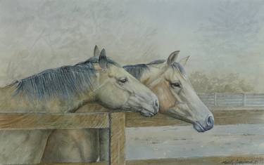 Original Horse Paintings by Marty Garland