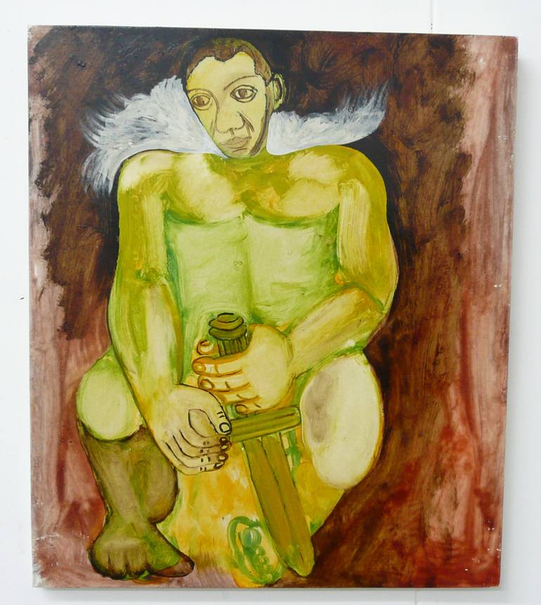 Original Figurative People Painting by Eva Bosch