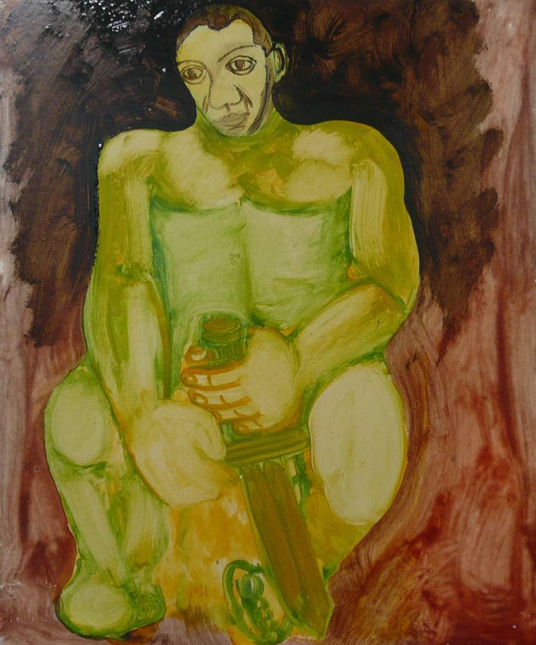 Original Figurative People Painting by Eva Bosch