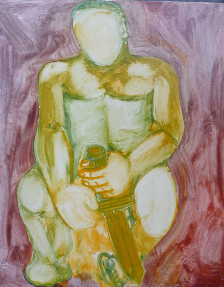 Original Figurative People Painting by Eva Bosch