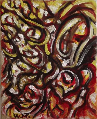 Print of Abstract Performing Arts Paintings by Wadih Maalouf