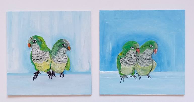 Original Contemporary Animal Painting by Yvonne Koo
