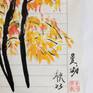 Manchester and autumn in Chinese calligraphy