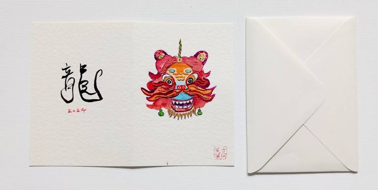Original Contemporary Calligraphy Painting by Yvonne Koo