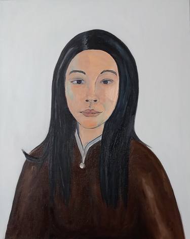 Original Portraiture Women Paintings by YVONNE KOO
