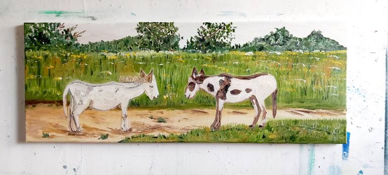 Original Figurative Animal Painting by Yvonne Koo