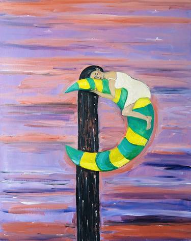 Original Illustration Health & Beauty Painting by Yvonne Koo