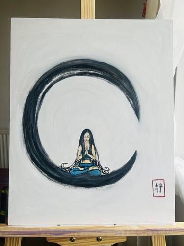 Original Illustration Women Painting by Yvonne Koo