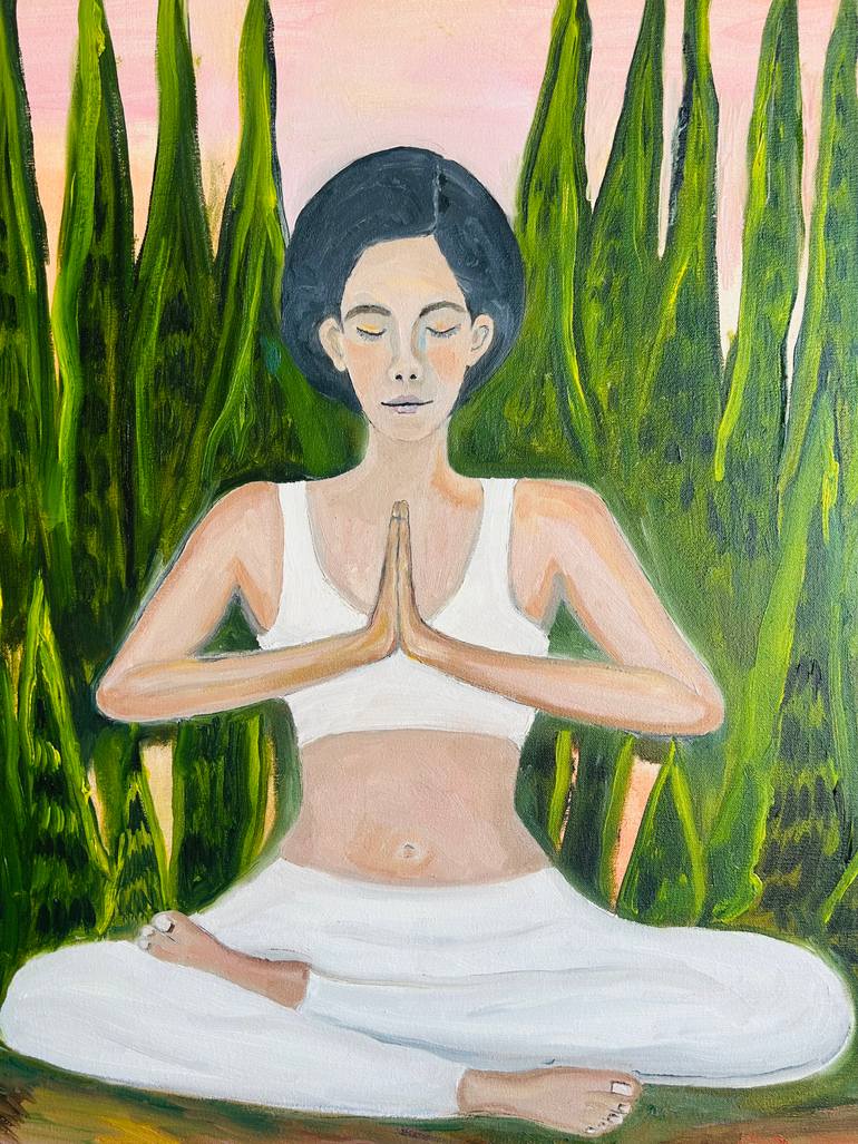 Original Contemporary Health & Beauty Painting by Yvonne Koo