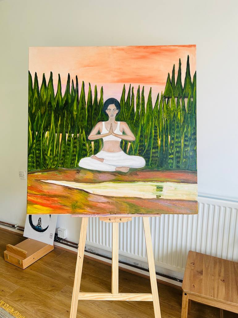 Original Contemporary Health & Beauty Painting by Yvonne Koo