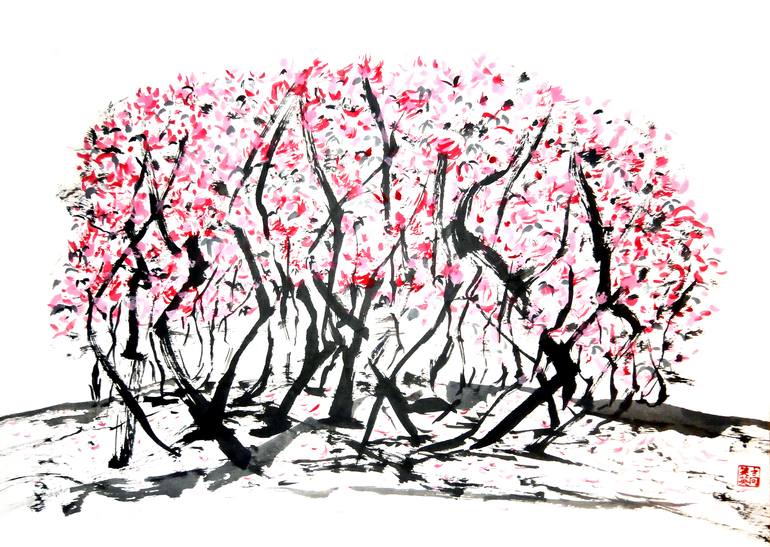 Original Calligraphy Painting by YVONNE KOO