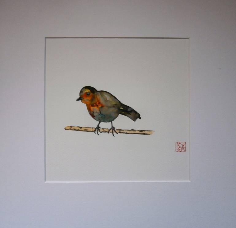 Original Fine Art Animal Painting by YVONNE KOO