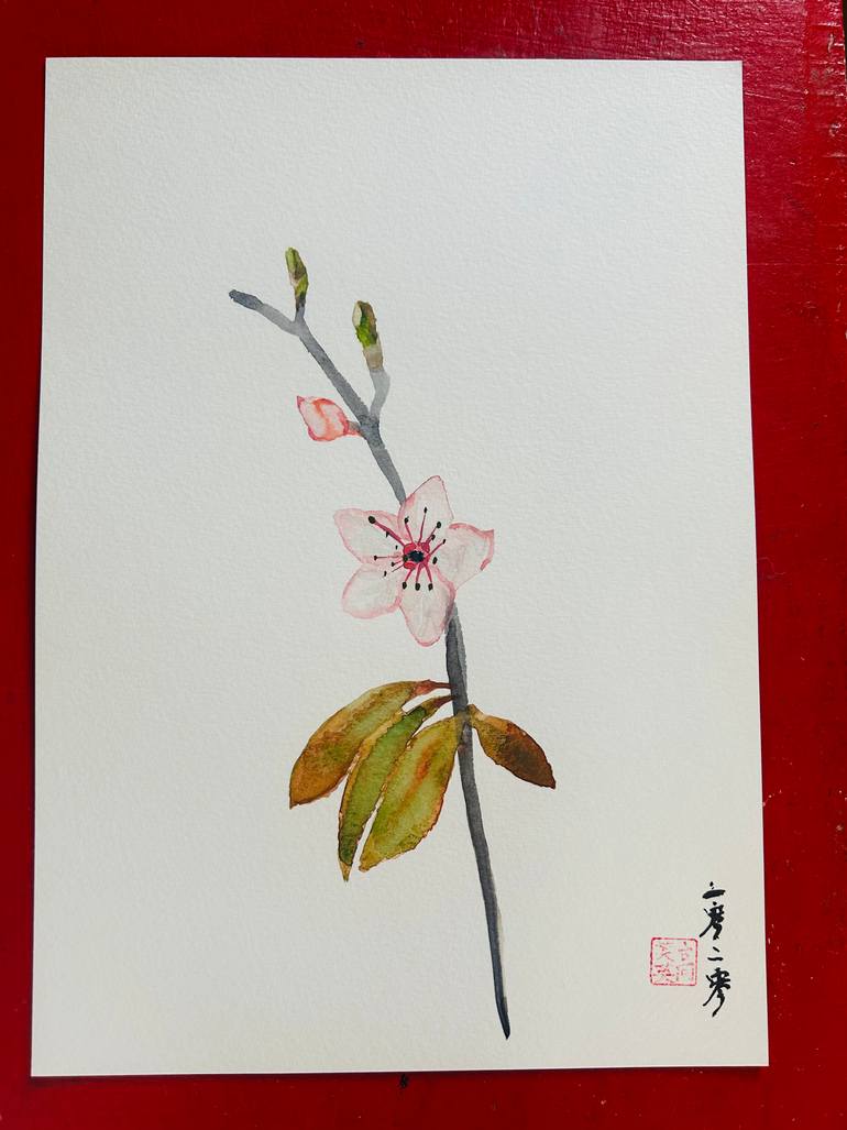 Original Other Floral Painting by Yvonne Koo