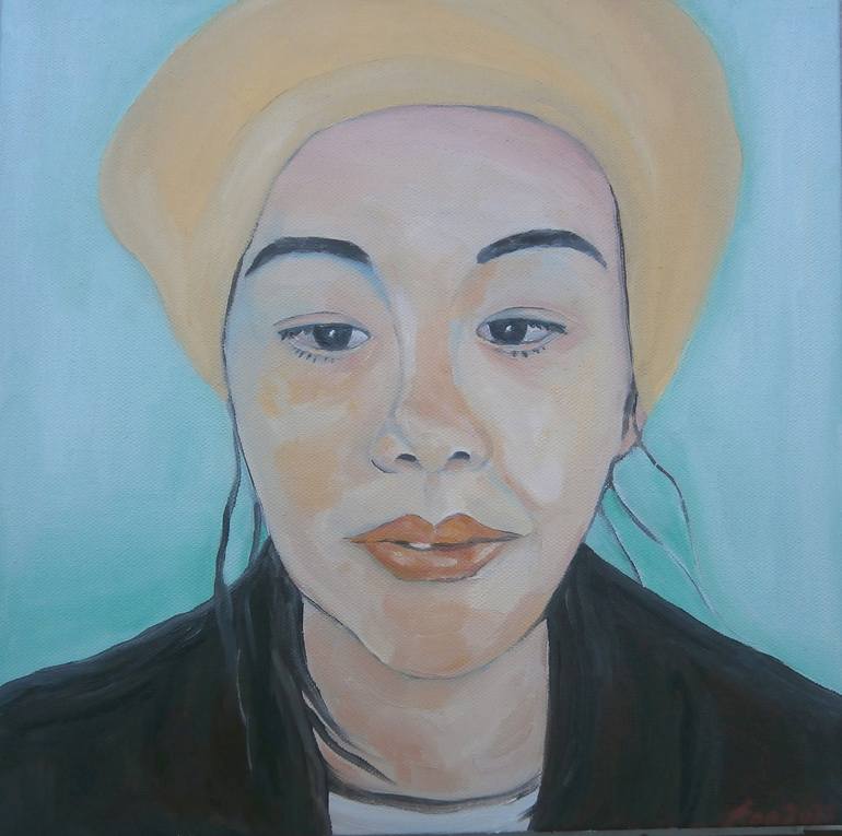 Original Portrait Painting by YVONNE KOO