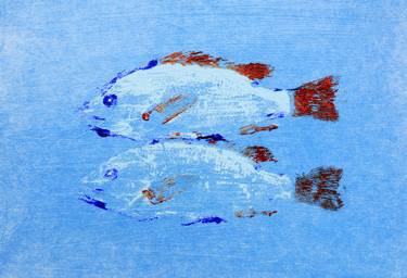 Print of Fish Paintings by Steve Gibson