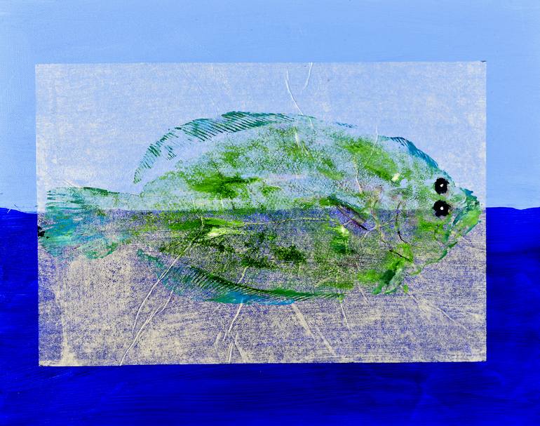 Flounder Painting Flounder Painting