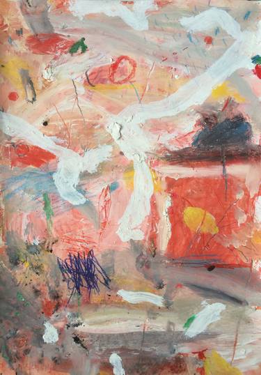 Original Abstract Expressionism Abstract Paintings by Philip Alsican