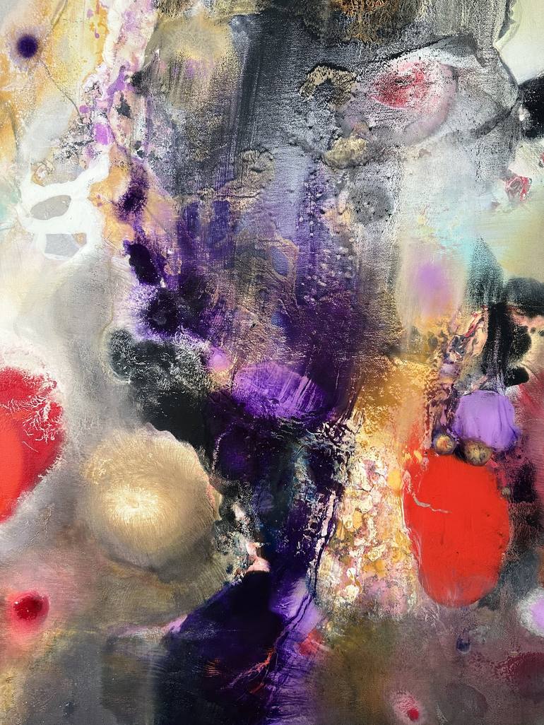 Original Abstract Painting by Anna Maria Papadimitriou