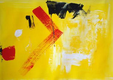 Original Abstract Paintings by B J O'Connell