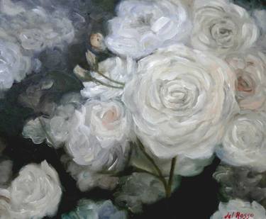 Original Impressionism Floral Paintings by Cristina Del Rosso