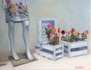 Original Women Paintings by Cristina Del Rosso