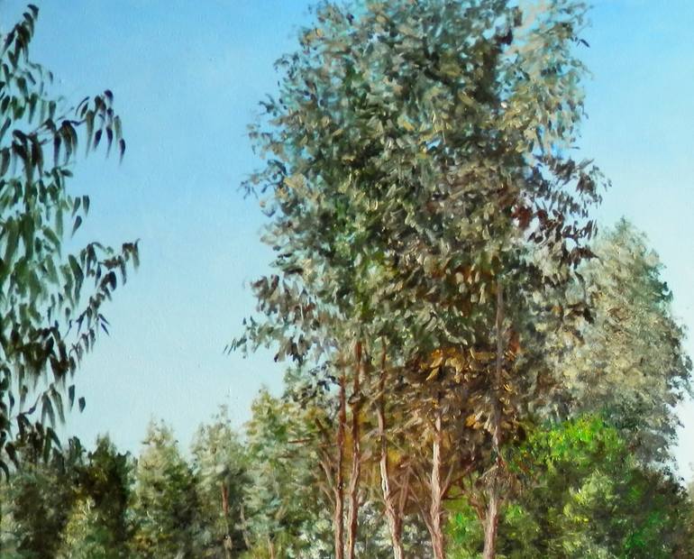 Original Landscape Painting by Cristina Del Rosso