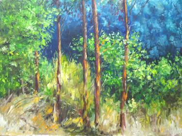 Original Impressionism Landscape Paintings by Cristina Del Rosso