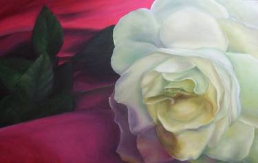 Original Realism Floral Paintings by Cristina Del Rosso