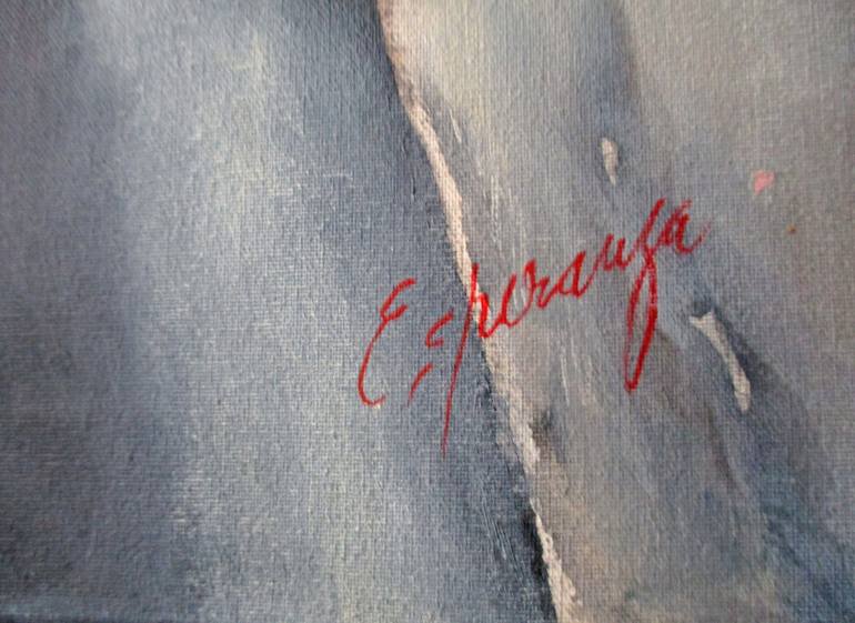 Original Abstract Expressionism Erotic Painting by Liliana Esperanza