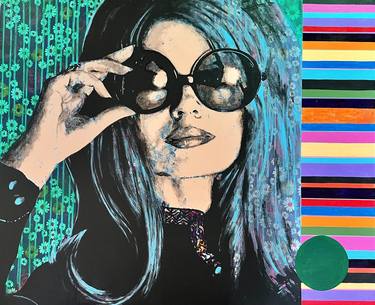 Original Pop Art Pop Culture/Celebrity Paintings by raquel gralheiro