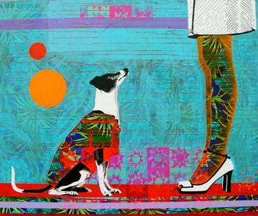 Print of Pop Art Animal Paintings by raquel gralheiro